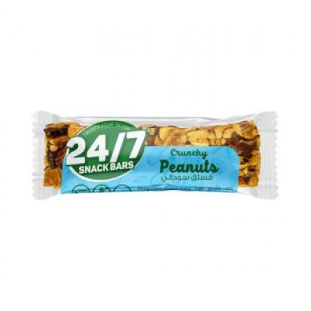 24/7 BAR 40G SF PEANUT (24)