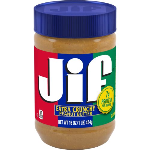 JIF PNT BT CRUNCHY 454G