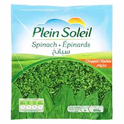 P.SOLEIL FRZ SPINACH 400G SHOPED(20)