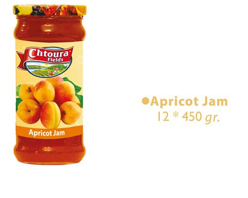 CHTOURA JAM APRICOT JAR 450G