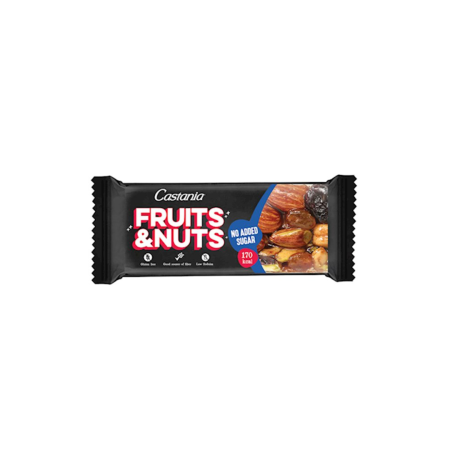 CASTANIA BAR DIET FRUITS & NUTS 35G