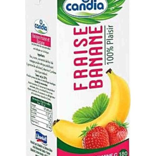 CANDIA JUS NECTAR STRAWBERRY & BANANA 180ML