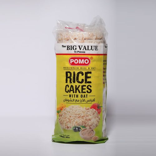 POMO RICE CAKE OAT X15PC