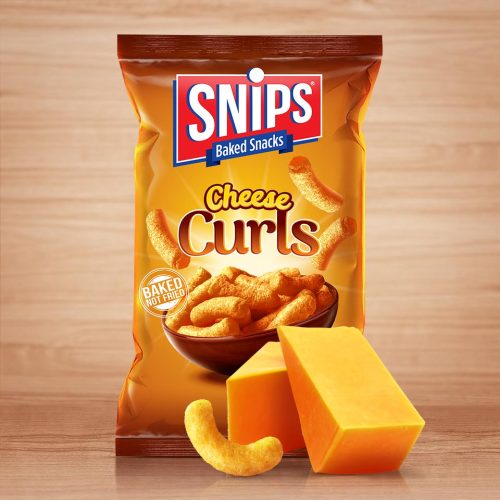 SNIPS 120G CURLS CHEESE (12)