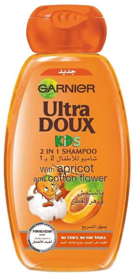 ULTRA DOUX APRICOT 2IN1 SHAMPOO 600ML