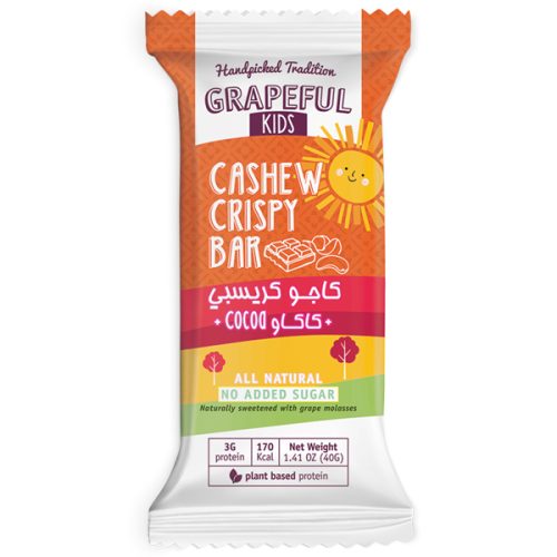 GRAPEFUL CASHEW KID BAR COCOA