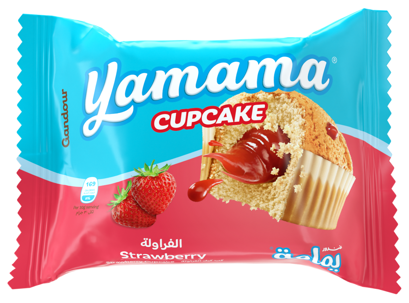 YAMAMA 49.5G CUPCK STRWAB (24)