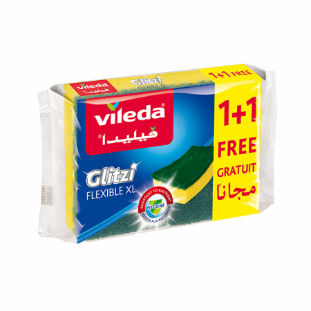 VILEDA GLITZI FLEXIBLE XL (1+1 FREE)