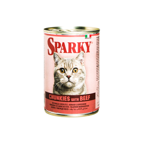 SPARKY CAT 415G BEEF