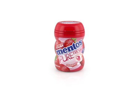 MENTOS PURE FRESH STRAWBERRY NANO BOTTLE X10