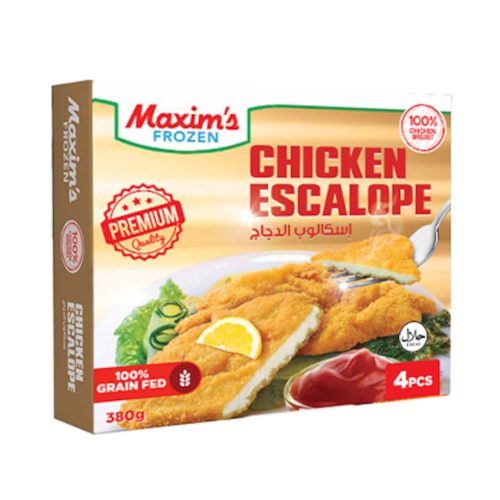 MX.FRZ CHIKEN ESCALOPE 380G