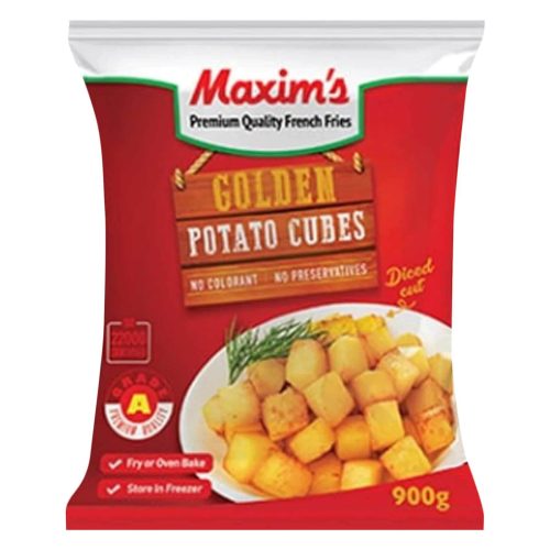 MX.FRZ POTATO CUBES 900G