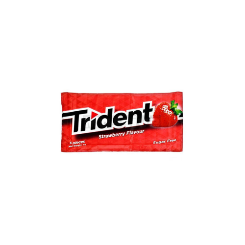 TRIDENT SUGAR FREE STRAWBERRY