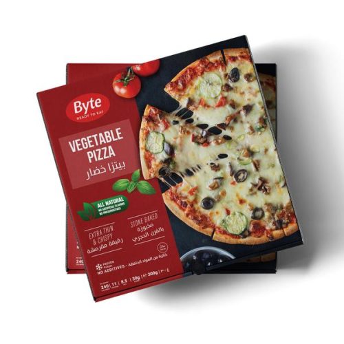-BYTE PIZZA VEGETABLE