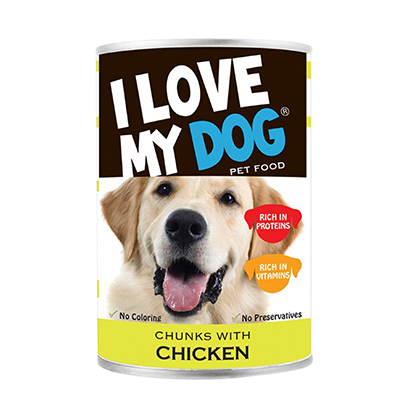 -I LV MY DOG 1230G CHCK&TURKY