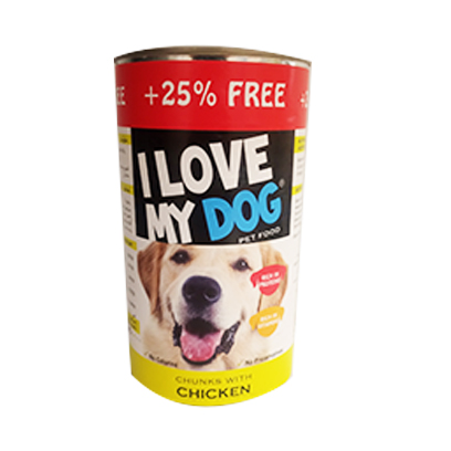 -I LV MY DOG 400G CHICKEN
