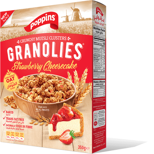 POPP GRAN.350G STRAWB CHS CK