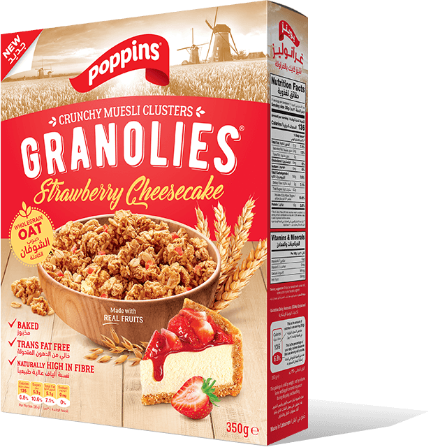 POPP GRAN.350G STRAWB CHS CK