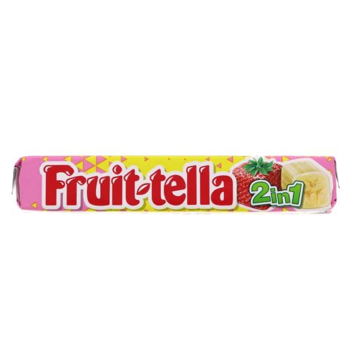 FRUITELLA 2IN1 STRAWBERRY - BANANA  32G