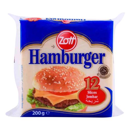 -ZOTT SLC CHSE HAMBURGER 200G