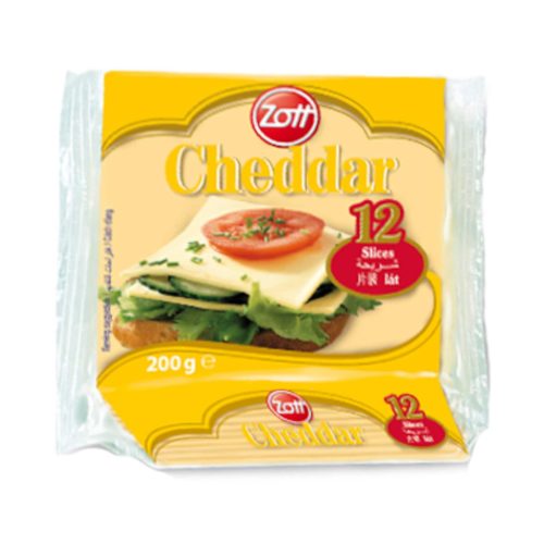 -ZOTT SLC CHSE CHEDDAR 200G