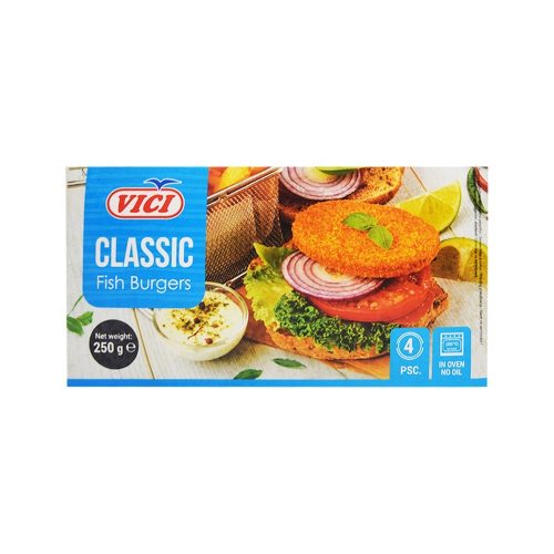 VICI FISH BURGERS CLSC 250G