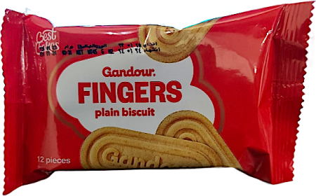GANDOUR FINGERS BISCUIT 45G