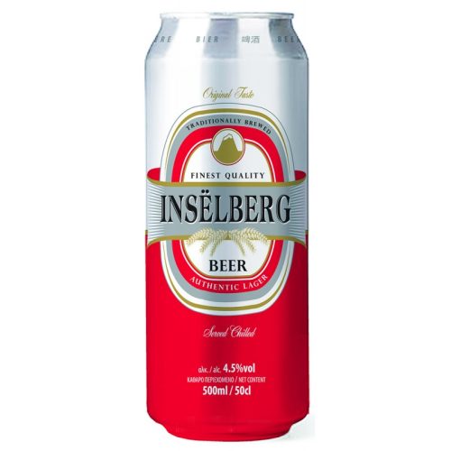 INSELBRG BEER CAN 50CL  X6