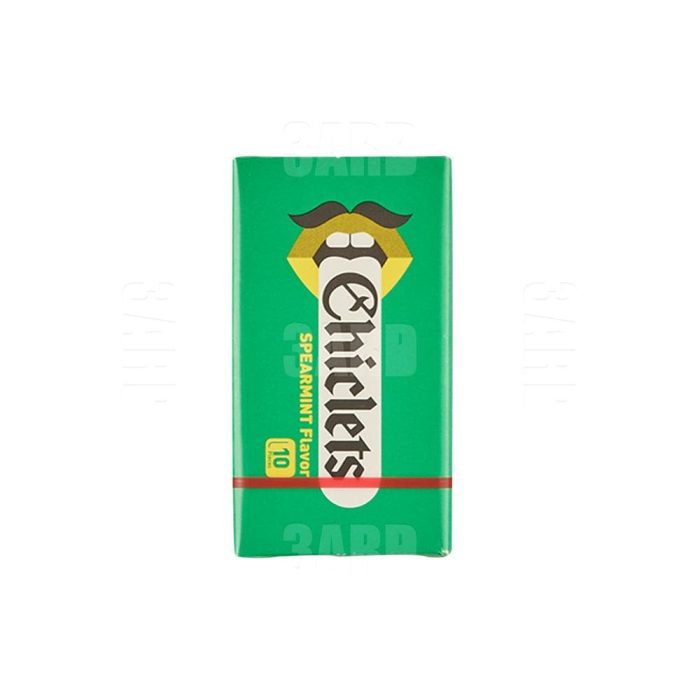 CHICLETS SPEARMINT FLAVOR 14.5G