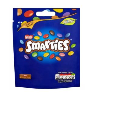 SMARTIES MILK CHOCOLATE POUCH 105G