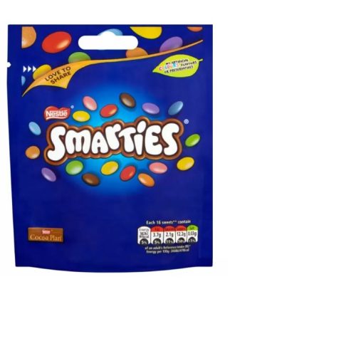 SMARTIES MILK CHOCOLATE POUCH 105G