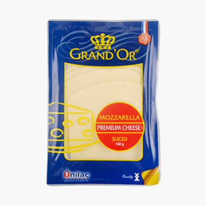 G.O CHSE SLC MOZZARELLA 160G