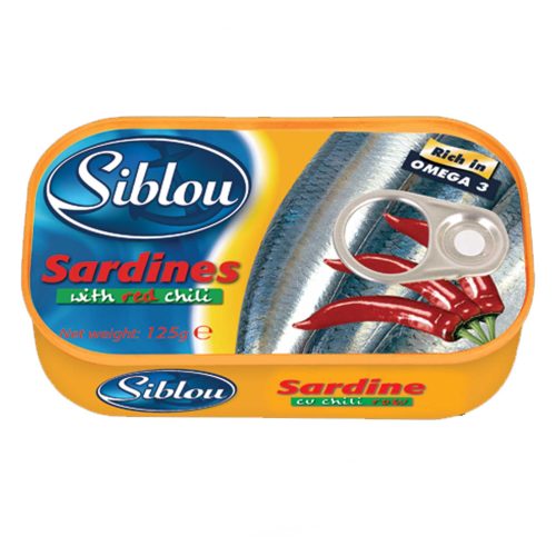 SIB.SARDINE RED CHILI 125G (50)