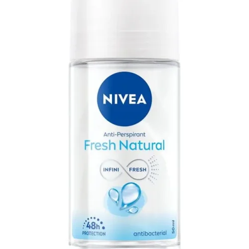 NIVEA WOMEN  ANTI-PERSPIRANT FRESH NATURAL ROLL-ON INFINIT 48H PROTECTION ANTIBACTERIAL 50ML