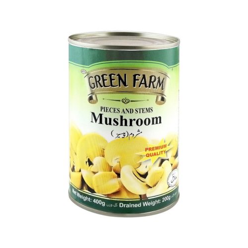 GRN FARM SLC MUSHROOM 400G (24