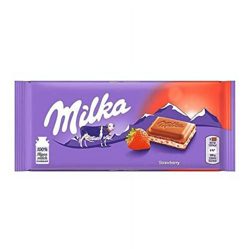 MILKA 100G STRAWBERRY