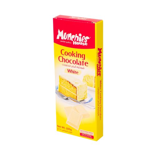 MUNCHIES BLOCK WHLTE CHOC 225G