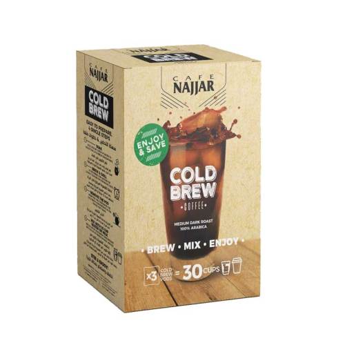 C.NAJ COF.COLD BREW POD X3  STOP