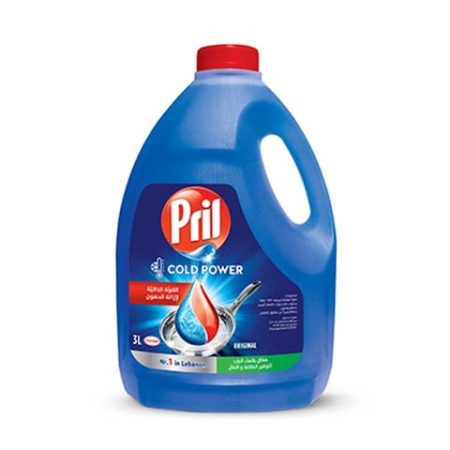PRIL DISHWASHING LIQUID COLD POWER BLUE 3L