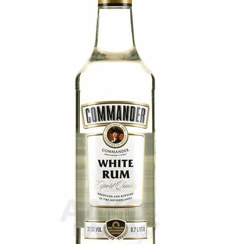 COMMANDER WHITE RUM75CL
