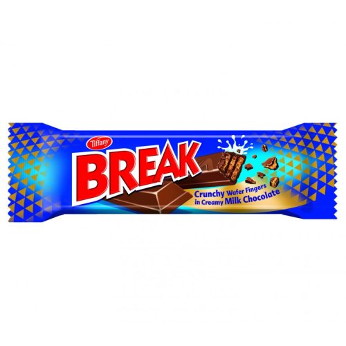 BREAK CRUNCHY WAFER IN CREAMY MILK CHOCOLATE 2 FINGERS 15G