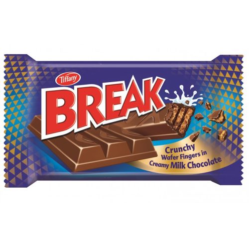 BREAK CRUNCHY WAFER IN CREAMY MILK CHOCOLATE 4 FINGERS 31G (12+2)
