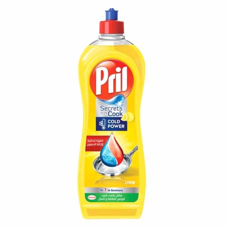 PRIL DISHWASHING LIQUID COLD POWER LEMON 650ML