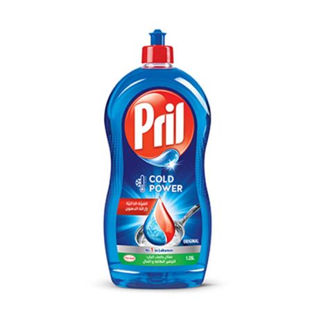 PRIL DISHWASHING LIQUID COLD POWER BLUE 1.25L