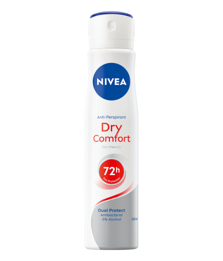 NIVEA DRY COMFORT DEODORANT FOR WOMEN 150ML