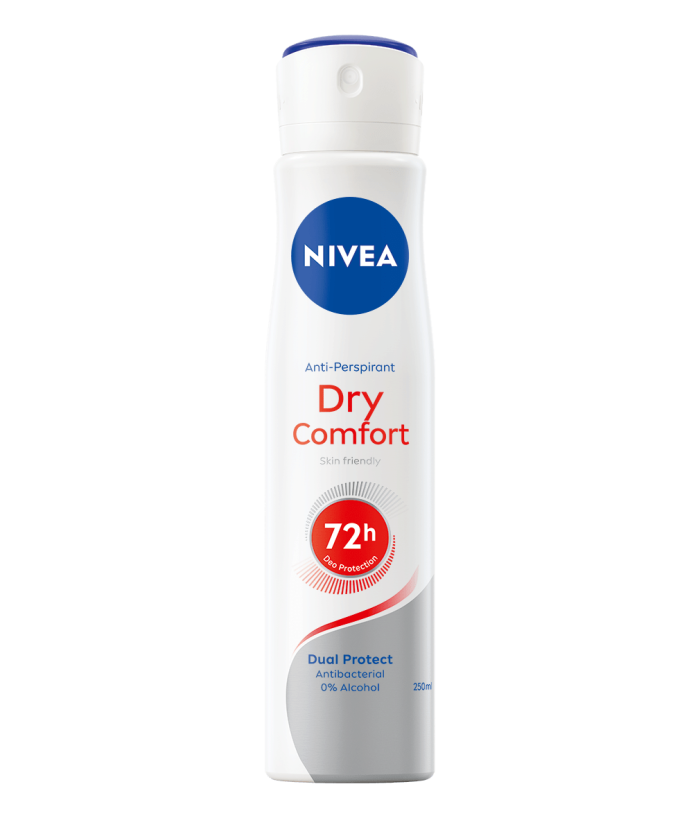NIVEA DRY COMFORT DEODORANT FOR WOMEN 150ML