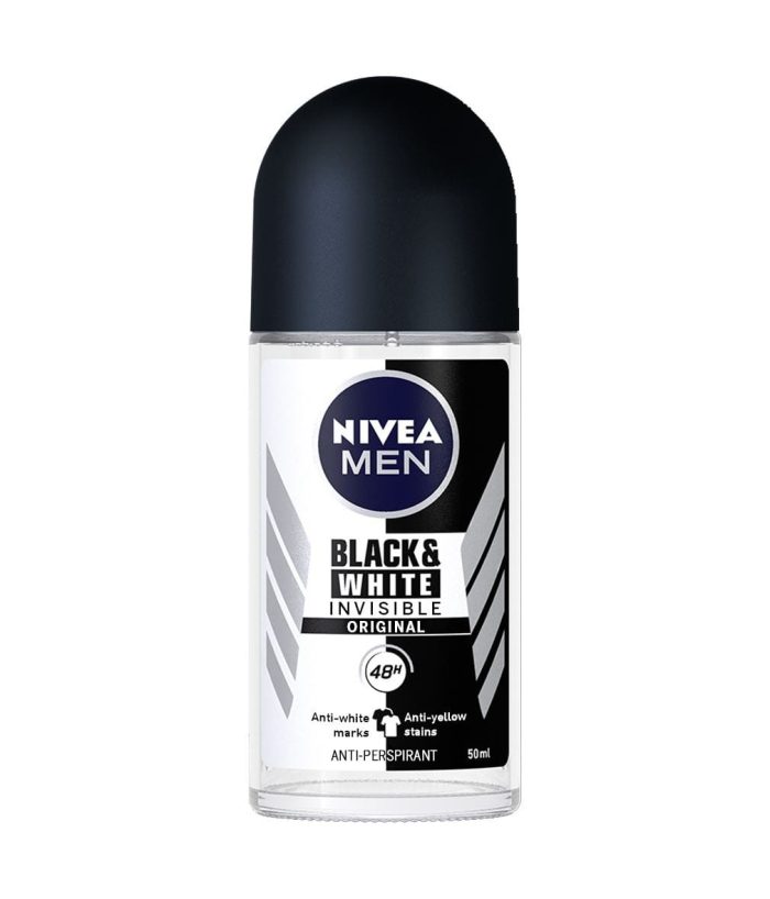 NIVEA BLACK & WHTIE ORIGINAL ROLL ON FOR MEN