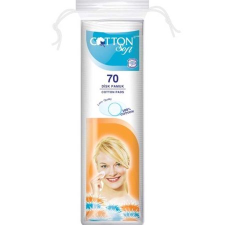 COTTON SOFT DISKS X70PCS