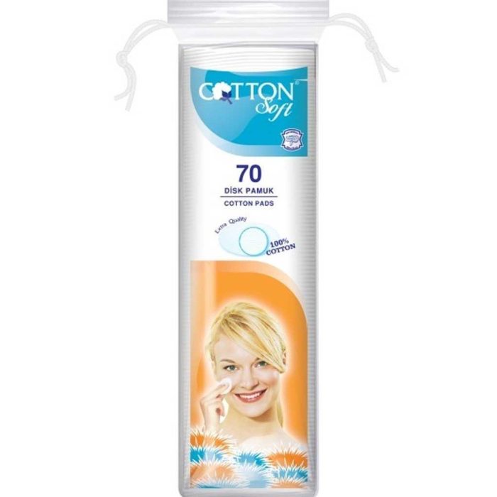 COTTON SOFT DISKS X70PCS