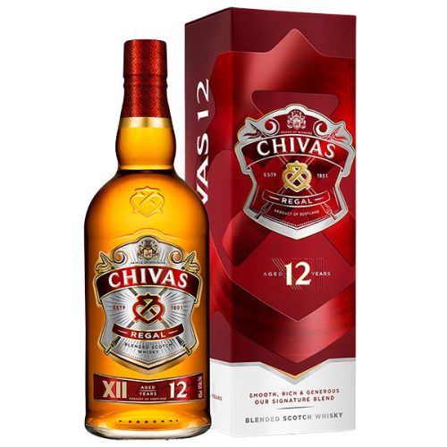 CHIVAS REGAL 12 YEARS OLD BLENDED SCOTCH WISHKY 70CL